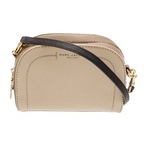 NWOT-Marc Jacobs Playback Crossbody Saffiano Leather Cream Tan